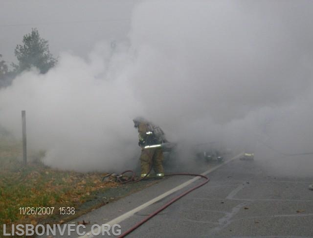 11/26/2007 Pickup Truck Fire Woodbine Rd